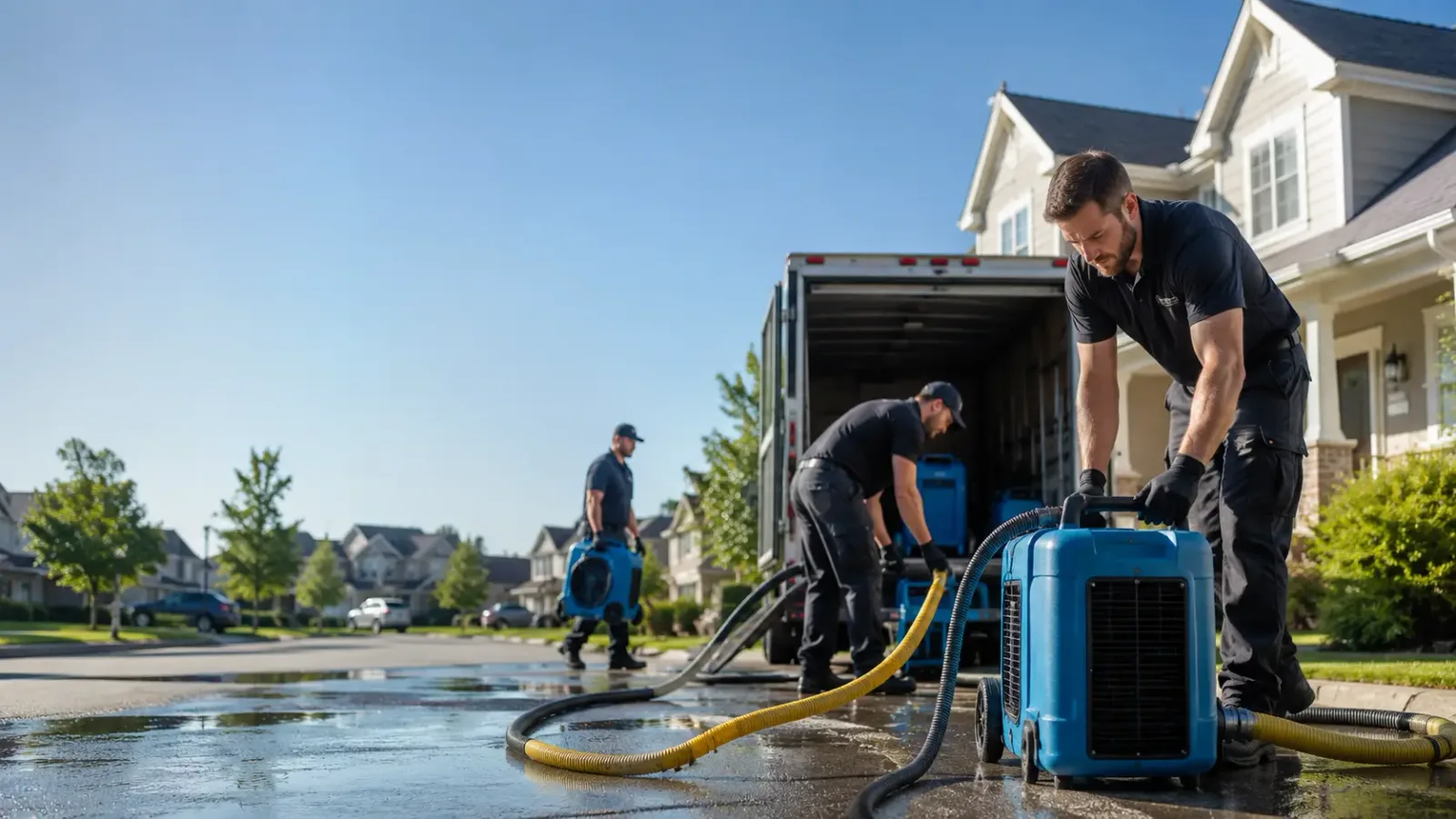 Water Damage Mitigation in Pledger, TX